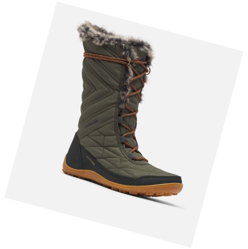 Columbia Minx Mid III Bot Kadın Yeşil | 73016-KBJI