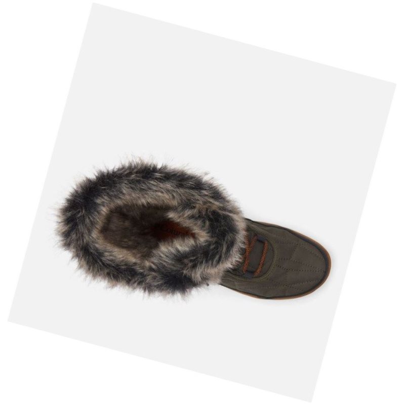 Columbia Minx Mid III Bot Kadın Yeşil | 73016-KBJI