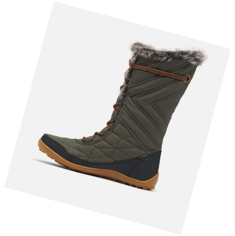 Columbia Minx Mid III Bot Kadın Yeşil | 73016-KBJI