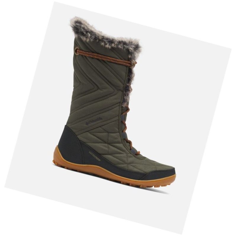 Columbia Minx Mid III Bot Kadın Yeşil | 73016-KBJI