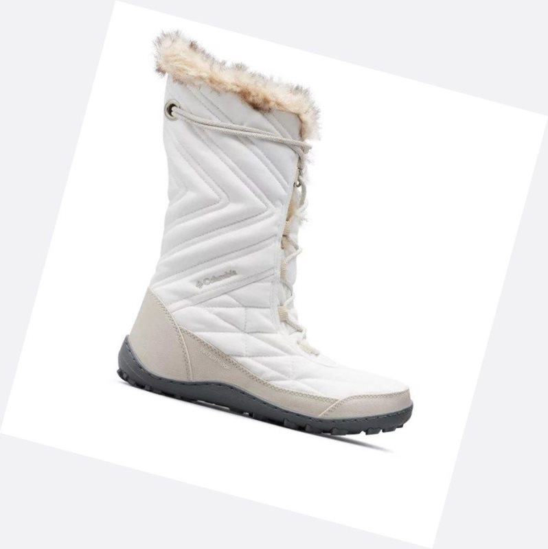 Columbia Minx Mid III Kışlık Bot Kadın Açık Mavi Koyu Gri | 10378-XYOZ