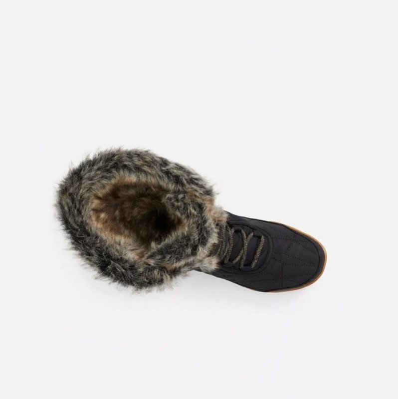 Columbia Minx Mid III Kışlık Bot Kadın Siyah | 32560-OPAK