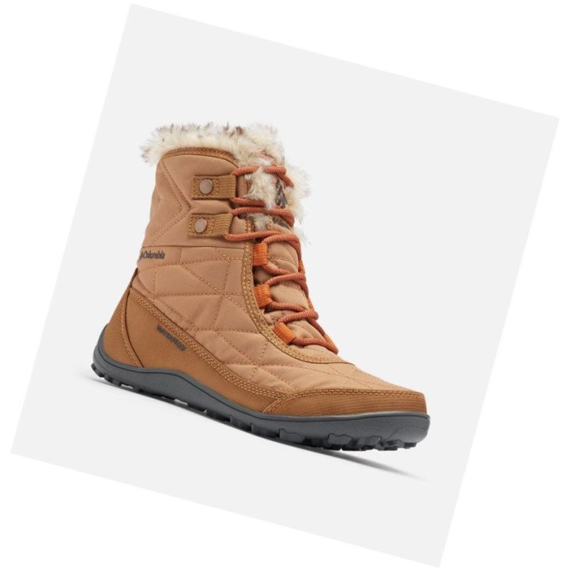 Columbia Minx Shorty III Bot Kadın Kahverengi | 29743-IQZF