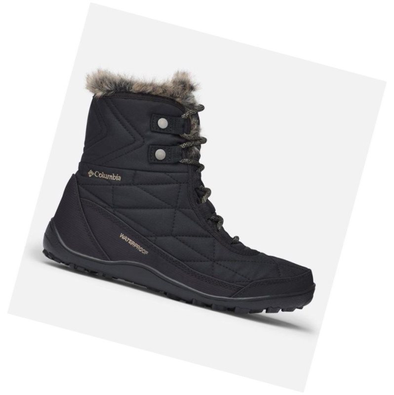 Columbia Minx Shorty III Bot Kadın Siyah | 35278-SPEZ