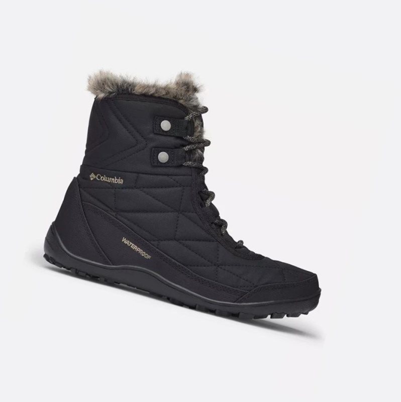 Columbia Minx Shorty III Kışlık Bot Kadın Siyah | 71342-RFGL