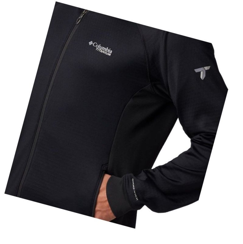 Columbia Mount Defiance Fleece Mont Erkek Siyah | 74089-WDFT