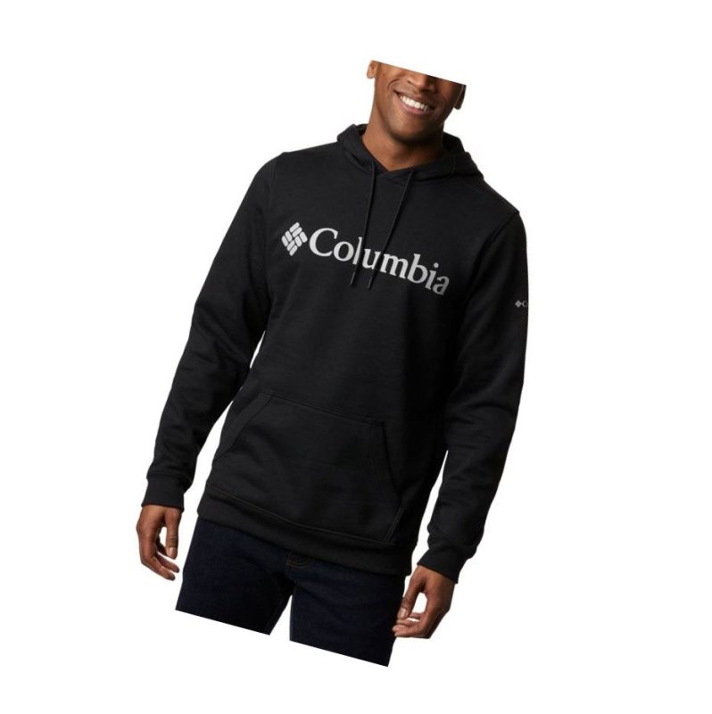 Columbia Mount Mitchell Kapşonlu Erkek Siyah | 63095-MVBA