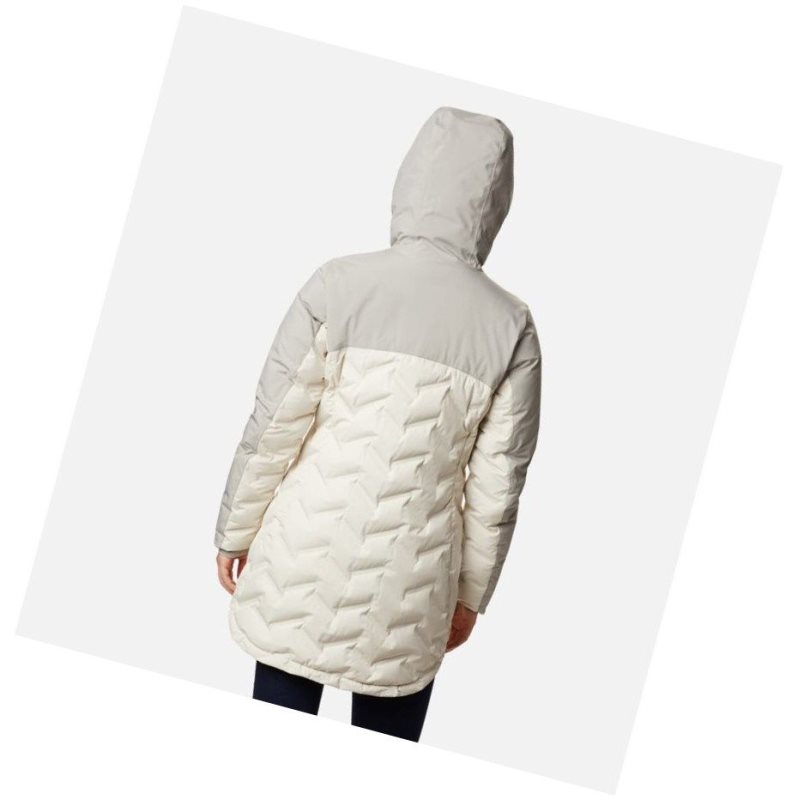 Columbia Mountain Croo Long Down Mont Kadın Gri | 39584-YWIP