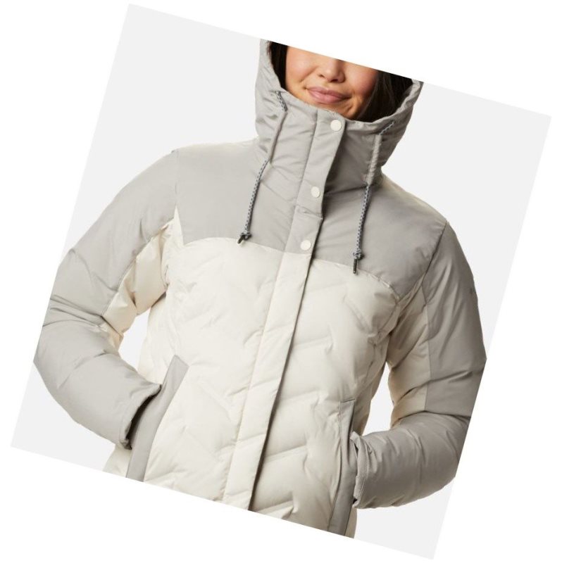 Columbia Mountain Croo Long Down Mont Kadın Gri | 39584-YWIP