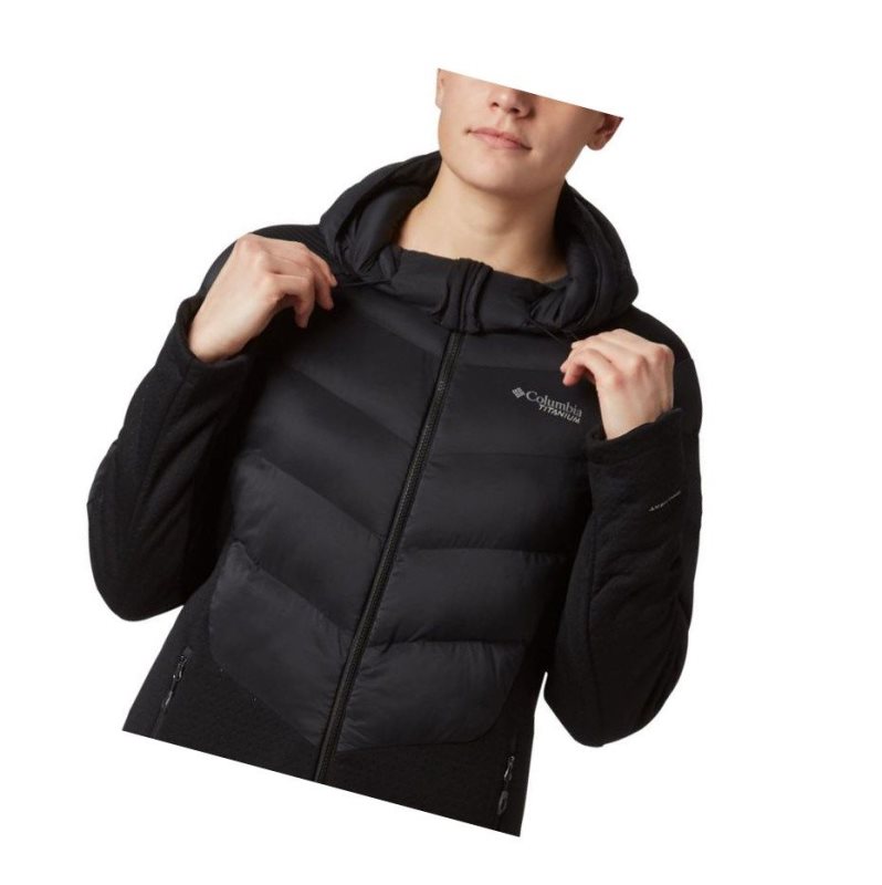 Columbia Mt. Defiance Hybrid Mont Kadın Siyah | 98215-HTDI