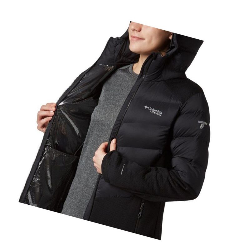 Columbia Mt. Defiance Hybrid Mont Kadın Siyah | 98215-HTDI