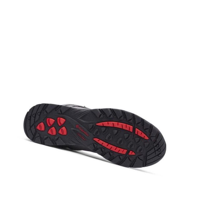 Columbia Newton Ridge Canvas Waterproof Wide Yürüyüş Botu Erkek Titanyum Kırmızı | 59430-QMBW