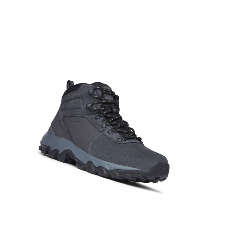 Columbia Newton Ridge Plus II Suede Waterproof Wide Yürüyüş Botu Erkek Koyu Gri Siyah | 32651-RCFM