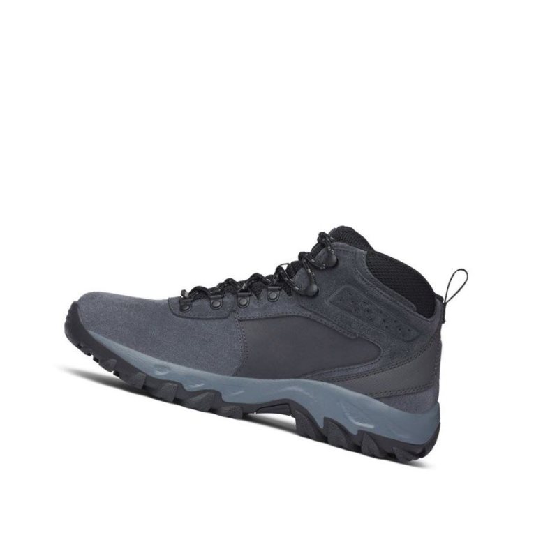 Columbia Newton Ridge Plus II Suede Waterproof Wide Yürüyüş Botu Erkek Koyu Gri Siyah | 32651-RCFM