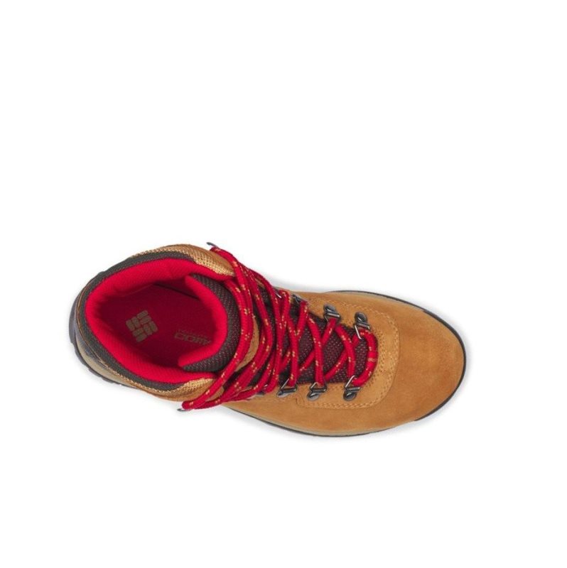 Columbia Newton Ridge Plus Waterproof Amped Wide Yürüyüş Botu Kadın Mavi Kırmızı | 38592-YSZO
