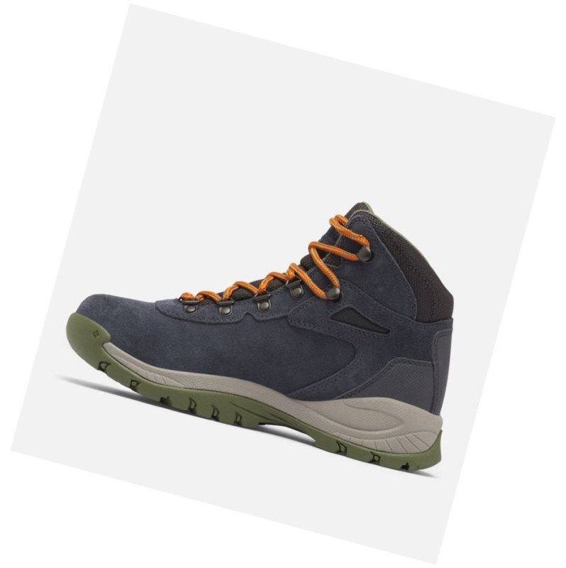 Columbia Newton Ridge Plus Waterproof Amped Wide Yürüyüş Botu Kadın Koyu Gri Yeşil | 91375-AJSX