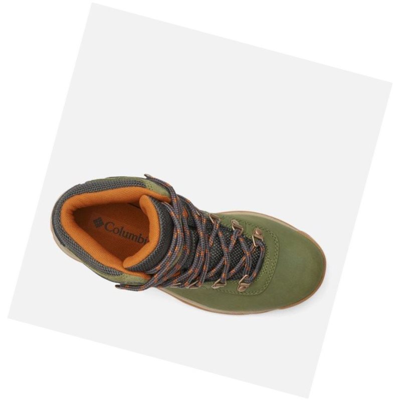 Columbia Newton Ridge Plus Waterproof Wide Yürüyüş Botu Kadın Yeşil | 53849-DFCR