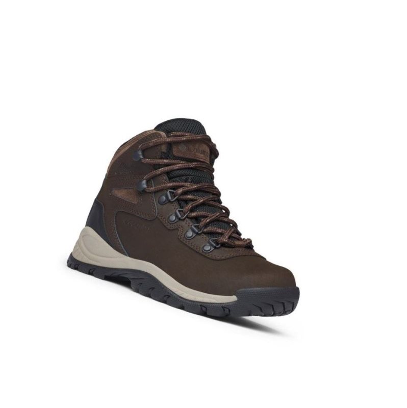 Columbia Newton Ridge Plus Waterproof Wide Yürüyüş Botu Kadın Koyu Kahverengi | 26738-WNYU