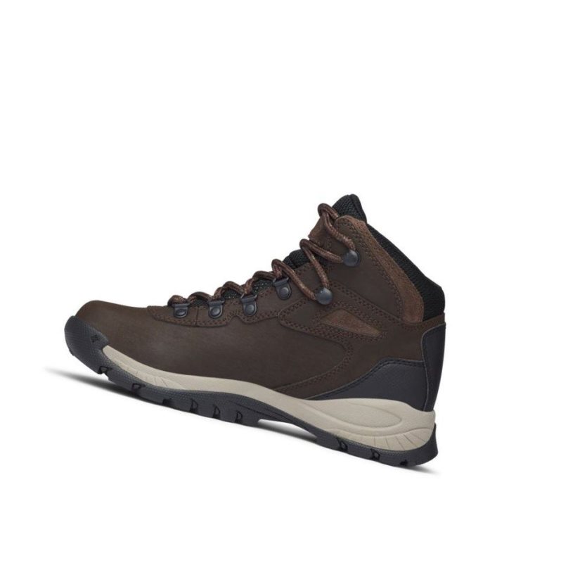 Columbia Newton Ridge Plus Waterproof Wide Yürüyüş Botu Kadın Koyu Kahverengi | 26738-WNYU