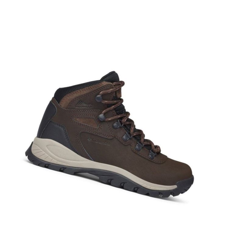 Columbia Newton Ridge Plus Waterproof Wide Yürüyüş Botu Kadın Koyu Kahverengi | 26738-WNYU