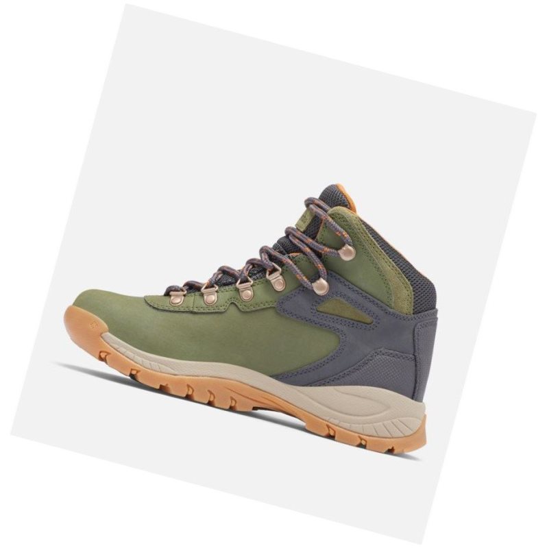 Columbia Newton Ridge Plus Waterproof Yürüyüş Botu Kadın Yeşil | 72495-OHKI