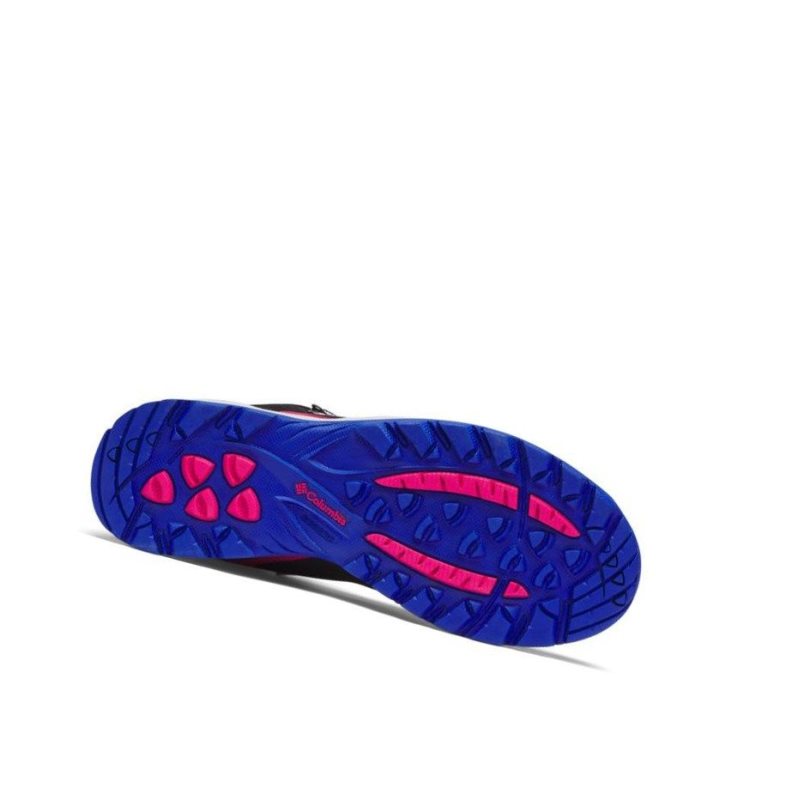 Columbia Newton Ridge Waterproof - Icons Yürüyüş Botu Kadın Siyah Pembe | 64570-WCNQ