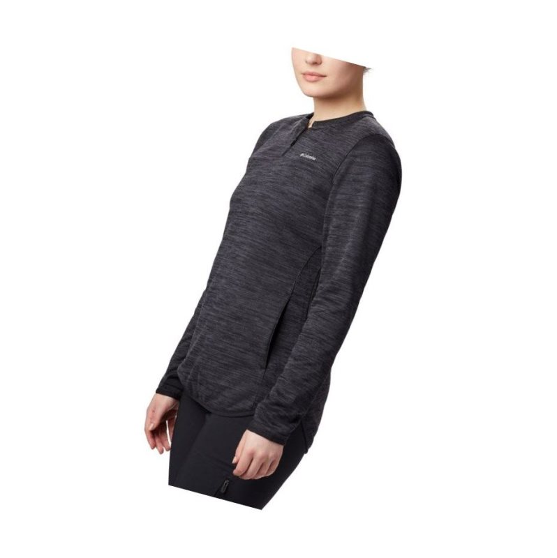 Columbia Northern Comfort Midlayer Sweatshirt Kadın Siyah | 45108-FEWM