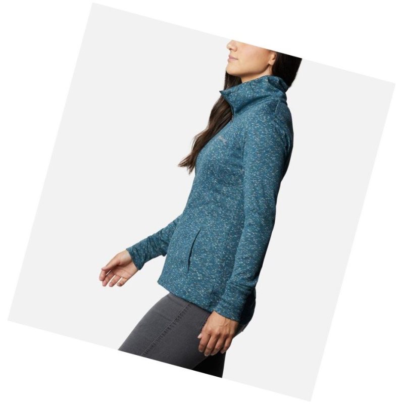 Columbia Northstar Full Zip Mont Kadın Mavi | 92138-NDTV