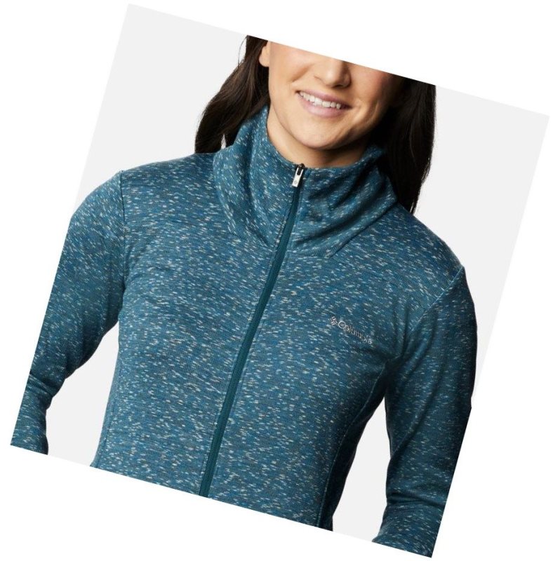 Columbia Northstar Full Zip Mont Kadın Mavi | 92138-NDTV