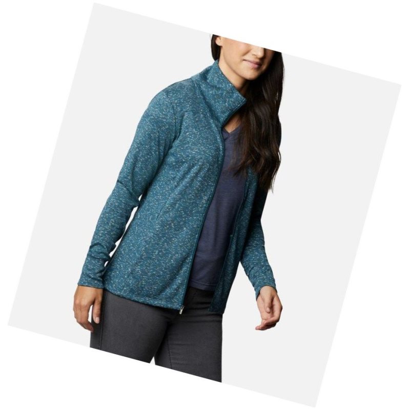 Columbia Northstar Full Zip Mont Kadın Mavi | 92138-NDTV