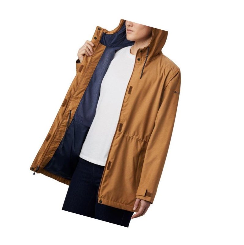 Columbia Norwalk Mountain Mont Kadın Kahverengi | 53146-MHGP