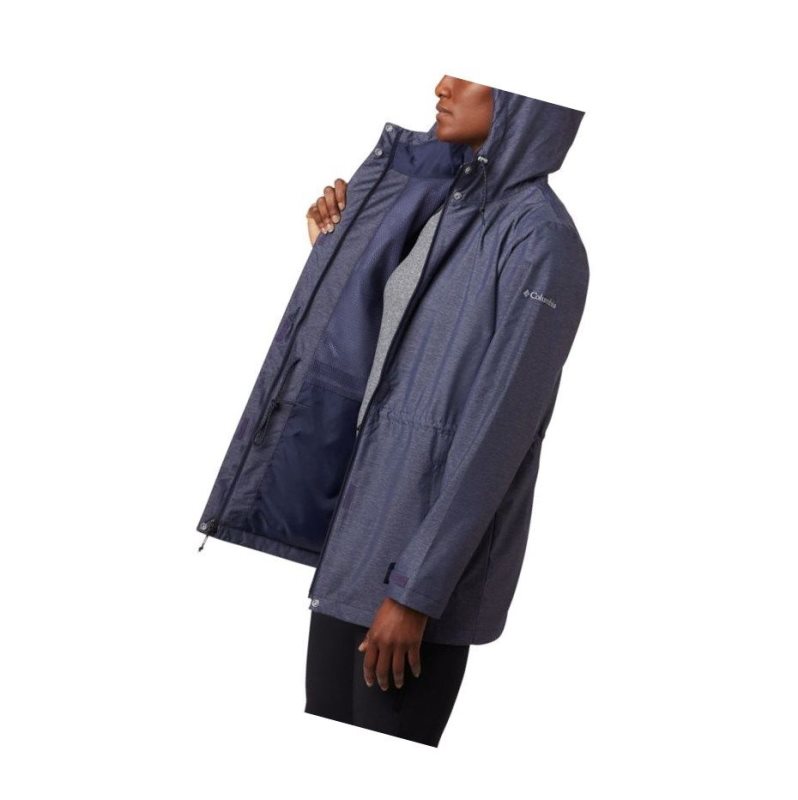 Columbia Norwalk Mountain Mont Kadın Lacivert | 92817-DPAJ