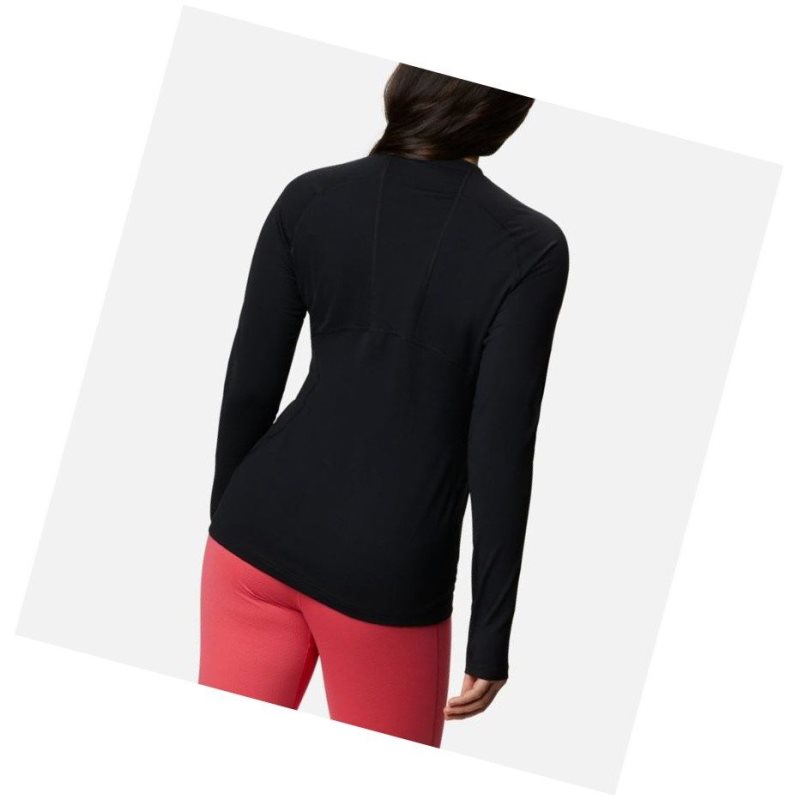 Columbia Omni-Heat 3D Knit Crew II Baselayer Sweatshirt Kadın Siyah | 05698-XHLS