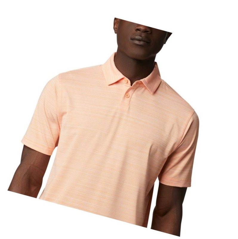 Columbia Omni-Wick Chipper Polo Gömlek Erkek Turuncu | 76492-YNFM