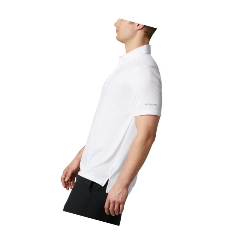 Columbia Omni-Wick Drive Polo Gömlek Erkek Beyaz | 75423-ELOW