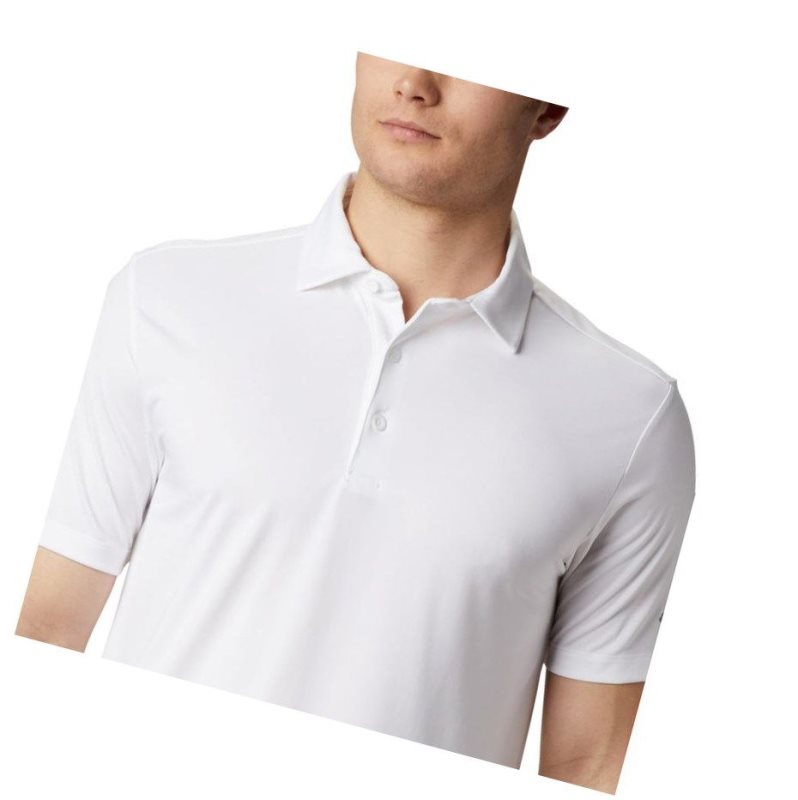 Columbia Omni-Wick Drive Polo Gömlek Erkek Beyaz | 75423-ELOW