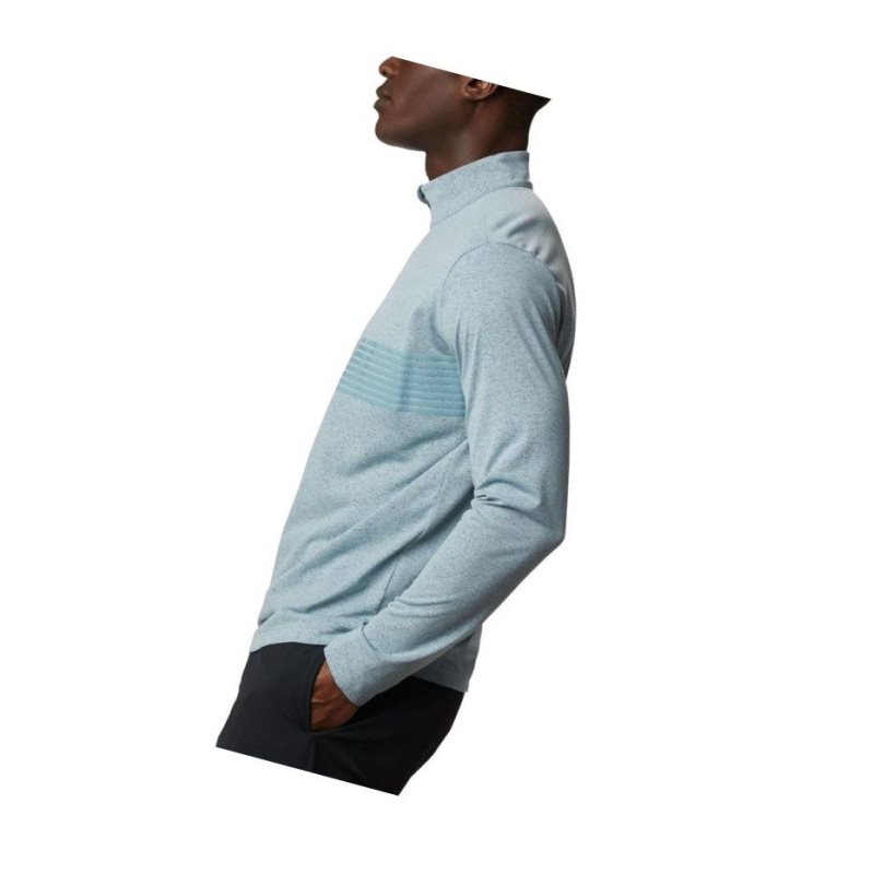 Columbia Omni-Wick Dynamic Sweatshirt Erkek Mavi | 71694-MOFB