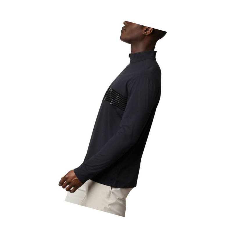 Columbia Omni-Wick Dynamic Sweatshirt Erkek Siyah | 02814-DBQT