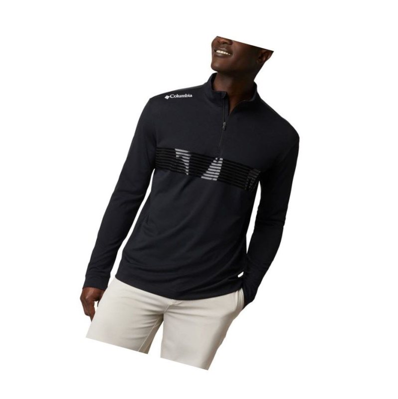 Columbia Omni-Wick Dynamic Sweatshirt Erkek Siyah | 02814-DBQT