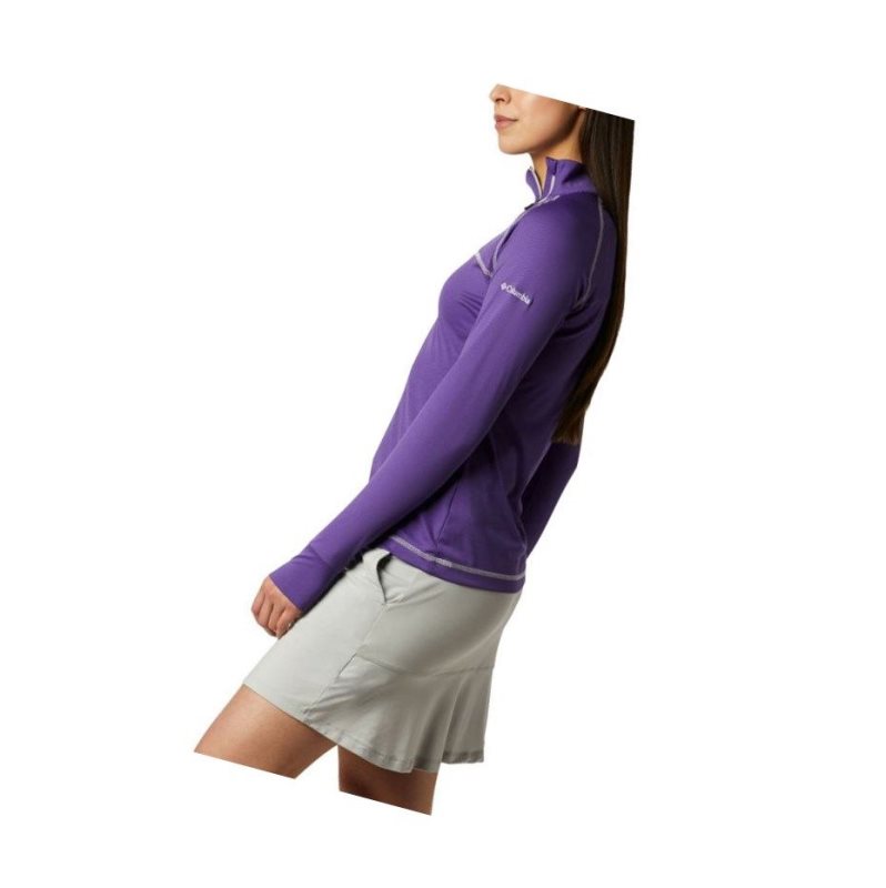 Columbia Omni-Wick New Classic Sweatshirt Kadın Mor | 73064-UDLI