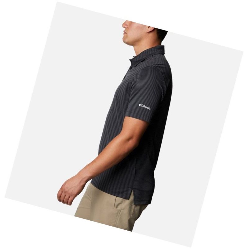 Columbia Omni-Wick One Swing Polo Gömlek Erkek Lacivert | 69431-FWBH