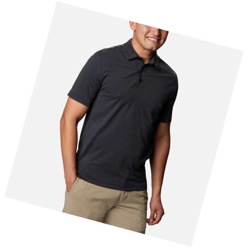 Columbia Omni-Wick One Swing Polo Gömlek Erkek Lacivert | 69431-FWBH