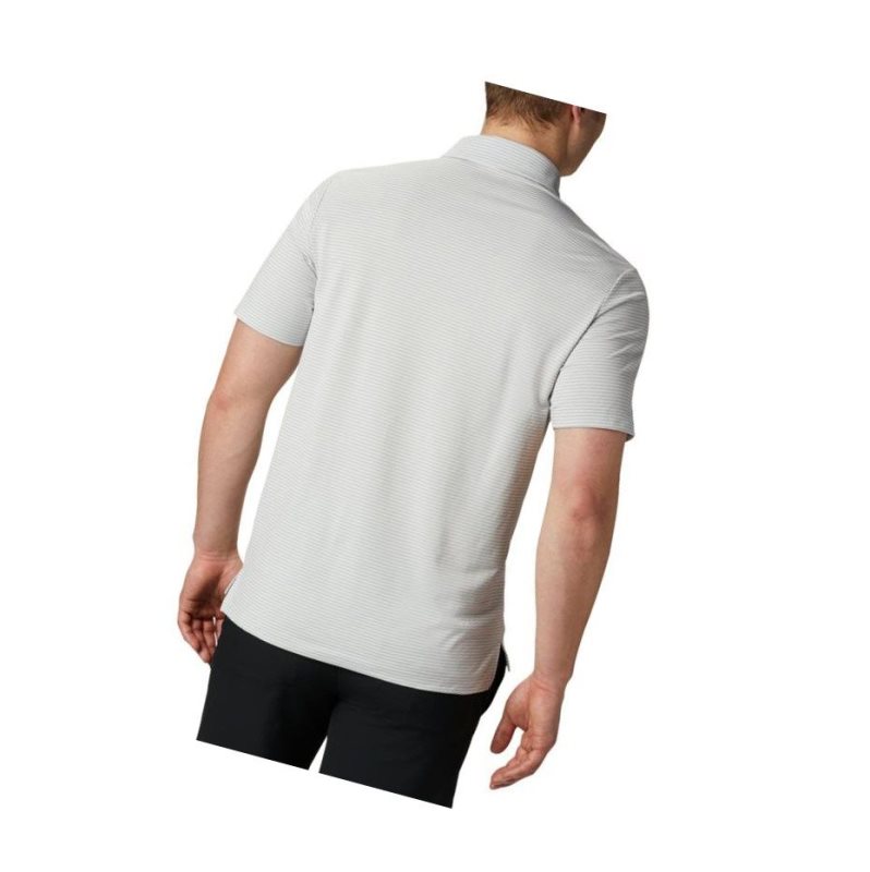 Columbia Omni-Wick One Swing Polo Gömlek Erkek Gri | 65429-KJUZ