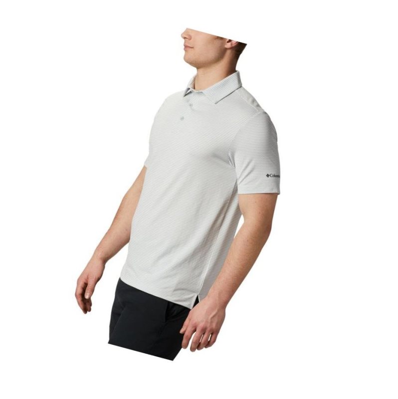 Columbia Omni-Wick One Swing Polo Gömlek Erkek Gri | 65429-KJUZ