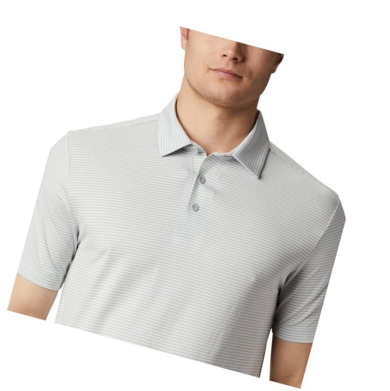 Columbia Omni-Wick One Swing Polo Gömlek Erkek Gri | 65429-KJUZ
