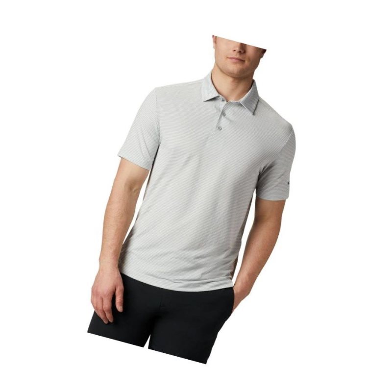 Columbia Omni-Wick One Swing Polo Gömlek Erkek Gri | 65429-KJUZ