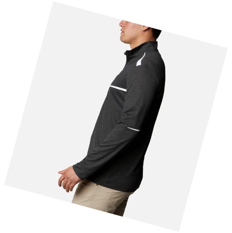 Columbia Omni-Wick Scorecard Sweatshirt Erkek Siyah | 45186-SNEG