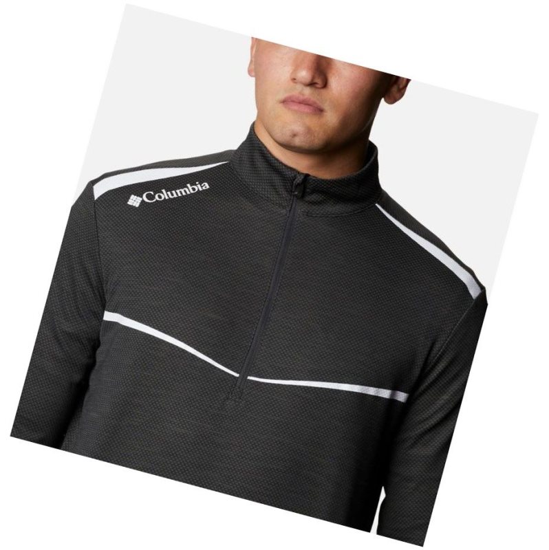 Columbia Omni-Wick Scorecard Sweatshirt Erkek Siyah | 45186-SNEG