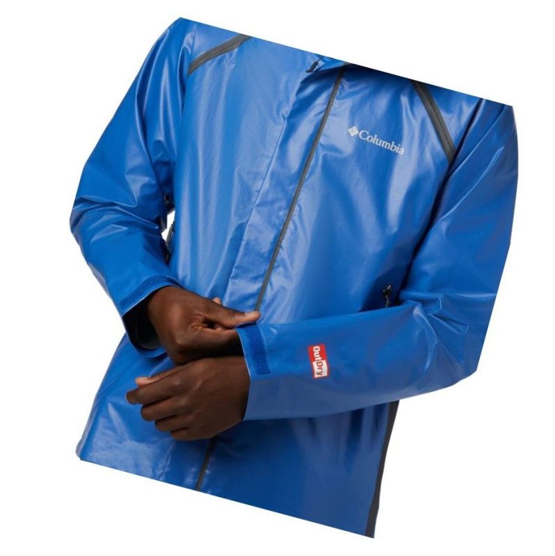 Columbia OutDry Ex Blitz Mont Erkek Koyu Mavi | 05731-TOQB