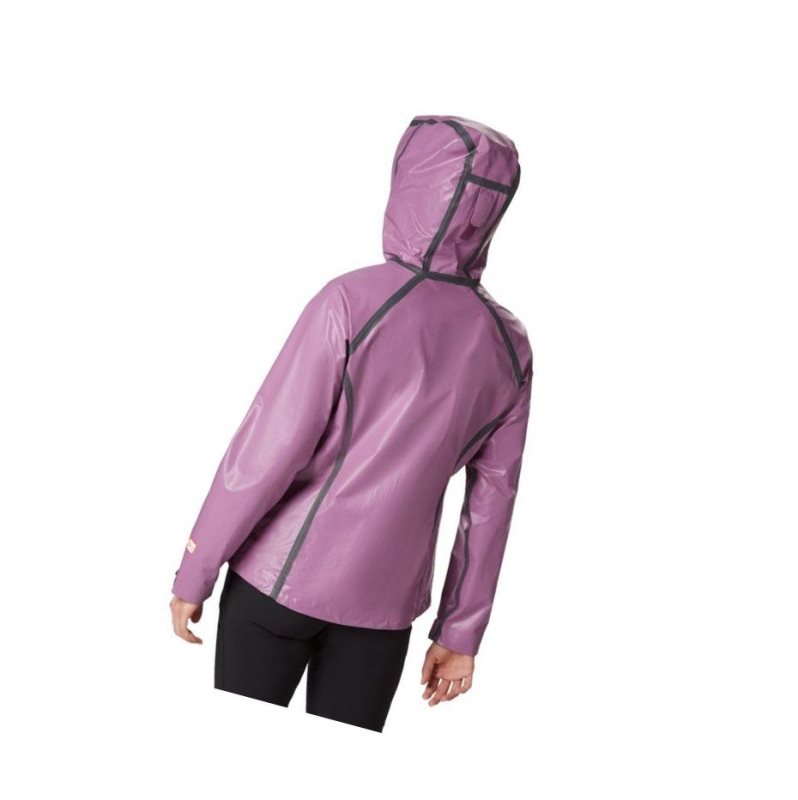 Columbia OutDry Ex Blitz Rain Mont Kadın Mor | 25987-DRUV